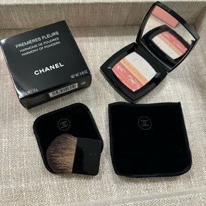 Chanel Limited Edition Blush Highlighter Premieres Fleurs Harmony of Powders